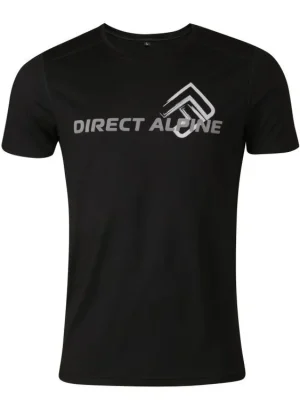 Top Prodej DIRECT ALPINE Pánské triko FURRY 3.0 black - černé