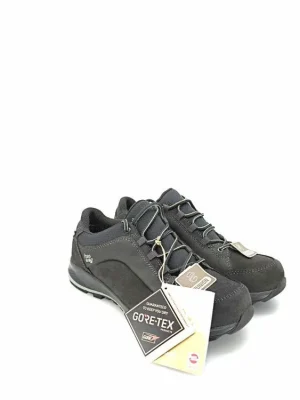 Bezpečná Platba BAZAR - HANWAG Dámské trekové boty rozšířené BANKS LOW BUNION LADY GTX asphalt/mint - šedé