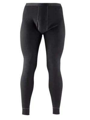 DEVOLD Pánské spodky EXPEDITION MERINO 235 LONGS black - černé Časově Omezené