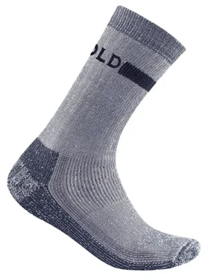 DEVOLD Pánské funkční ponožky OUTDOOR HEAVY navy melange - modré Zlevněný