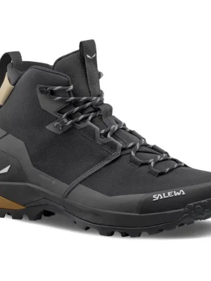 SALEWA Pánské trekové boty PUEZ 2 MID PTX M black/black - černé Speciální Cena