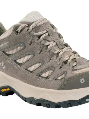 OBOZ Dámské trekové boty SAWTOOTH ASCENT LOW B-DRY WATERPROOF WIDE rockfall - šedé Odeslání Ihned