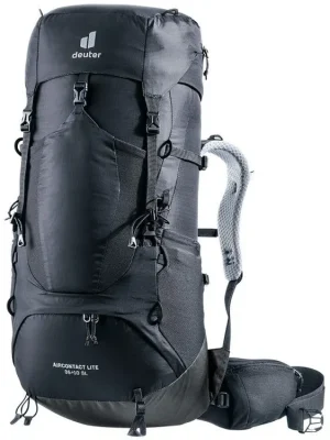 Nová Kolekce DEUTER Dámský turistický batoh AIRCONTACT LITE 35 + 10 SL black-graphite - černý