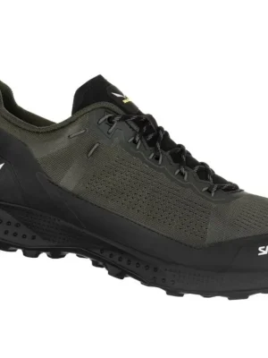 SALEWA Pánské trekové boty PEDROC AIR M dark olive/black - zelené Zlevněný