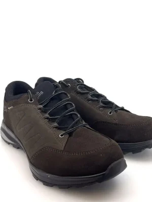 BAZAR - HANWAG Pánské trekové boty TORSBY LOW SF EXTRA GTX mocca/black - hnědé Ihned K Objednání