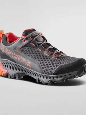 Horká Nabídka LA SPORTIVA Dámské trekové boty SPIRE W’S GTX carbon/cherry tomato - černé