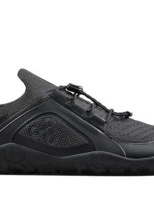 Výprodej VIVOBAREFOOT Pánské barefoot boty PRIMUS TRAIL KNIT FG M obsidian/obsidian - černé