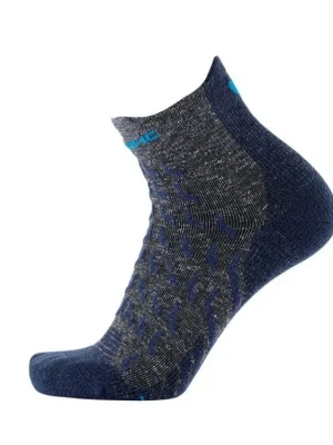 THERM-IC Trekové ponožky TREKKING ULTRACOOL LINEN ANKLE grey/navy - šedé Vrácení Zdarma