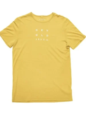 Výprodej DEVOLD Pánské triko 1853 TEE MAN arrowwood - zelené