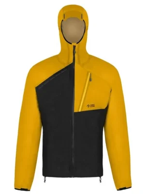 DIRECT ALPINE Pánská bunda CYCLONE 3.0 black/mango - černožlutá Značkový