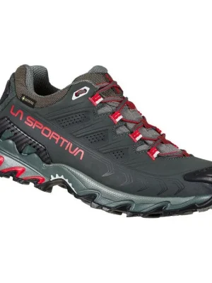 Aktuální LA SPORTIVA Dámské trekové boty ULTRA RAPTOR II LEATHER W’s WIDE GTX charcoal/lollipop - zelené