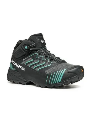 SCARPA Dámské trekové boty RIBELLE CROSS GTX WMN grey/aqua sky - černé Bezpečná Platba