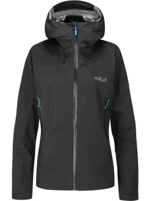 RAB Dámská bunda DOWNPOUR PLUS 2.0 JACKET WMNS black - černá Pouze Dnes
