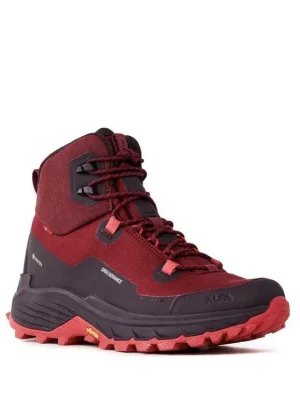 ALFA Dámské trekové boty DRIV ADVANCE GTX port red - červené Super Cena
