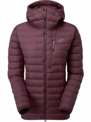 Akce MOUNTAIN EQUIPMENT  Dámská bunda  W's Earthrise Hooded Raisin - vínová
