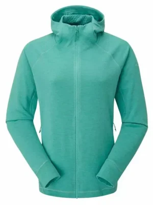 RAB Dámská mikina NEXUS HOODY WMS Glacier Blue - modrošedá Super Cena