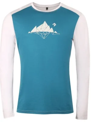 Víkendová Akce DIRECT ALPINE Pánské triko FURRY LONG 2.0 emerald/grey - zelené