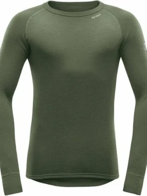 DEVOLD Pánské triko EXPEDITION MERINO 235 SHIRT MAN forest - zelené Vysoce Kvalitní