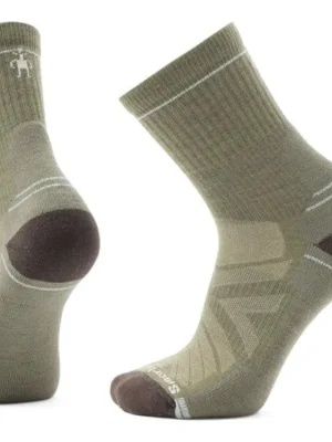 Koupit Online SMARTWOOL Ponožky HIKE LIGHT CUSHION MID CREW SOCKS winter moss - zelené