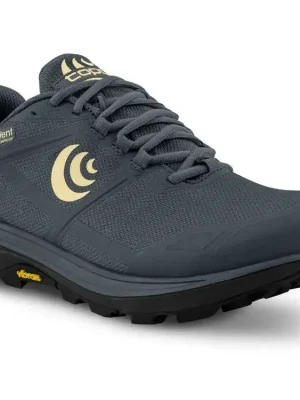 TOPO ATHLETIC Dámské běžecké boty TERRAVENTURE 4 WP grey/butter - šedé Finální Výprodej
