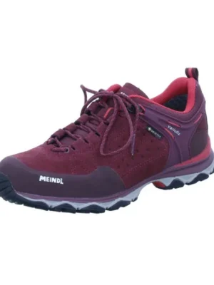 MEINDL Dámské trekové boty ONTARIO LADY GTX brombeer/rot - červené Akční Nabídka