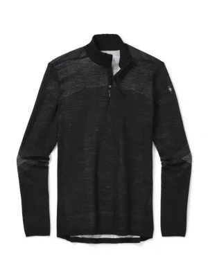 Must-Have SMARTWOOL  Pánská termo mikina INTRAKNIT MERINO 200 - černá