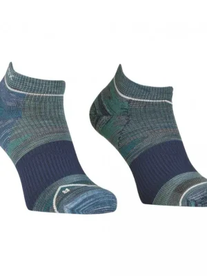 Akce ORTOVOX Pánské ponožky ALPINE LOW SOCKS petrol blue - modré