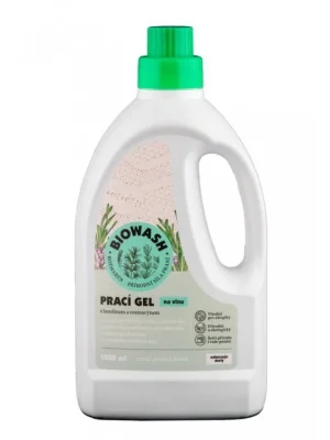 Hit Sezóny BIOWASH Prací gel na vlnu s lanolínem a rozmarýnem 1,5 l
