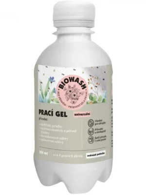 BIOWASH Prací gel přírodní univerzální pro veškeré oděvy 250 ml Víkendová Akce