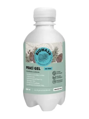 Hit Sezóny BIOWASH Prací gel na vlnu s lanolínem a cedrem 250 ml