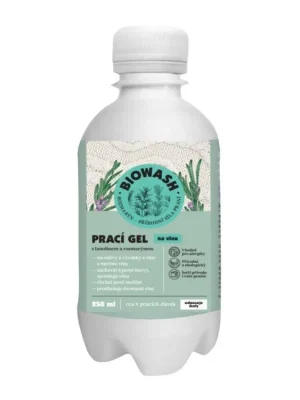Cenově Výhodný BIOWASH Prací gel na vlnu s lanolínem a rozmarýnem 250 ml