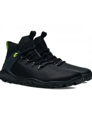 Nová Kolekce VIVOBAREFOOT Pánské barefoot boty MAGNA FOREST ESC M obsidian/lime - černé