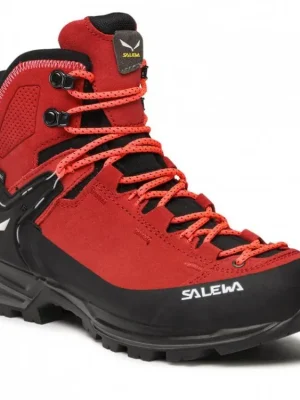 Dokud Zásoby Vydrží SALEWA Dámské trekové boty MTN TRAINER 2 MID GTX W red dahlia/black - červené