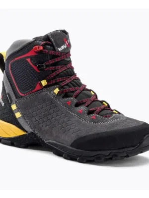 Hit Sezóny KAYLAND Pánské trekové boty INPHINITY GTX grey/yellow - šedé