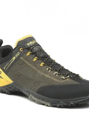 KAYLAND Pánské trekové boty REVOLT  GTX dark green/yellow - zelenožluté Rychlé Dodání