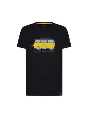 Přímo Od Výrobce LA SPORTIVA Pánské triko VAN T-SHIRT black - černé