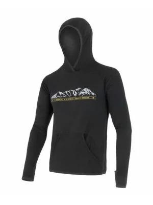 Cenový Hit SENSOR Pánská mikina klokanka MERINO UPPER MOUNTAINS