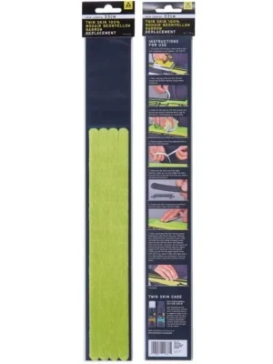 Bezpečná Platba Odrazová část pro běžky Fischer Twin Skin - Mohair Yellow Narrow