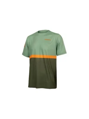 Akční Cena Dres ENDURA SingleTrack Core Tee II E3232OT - Tangerine, pánský