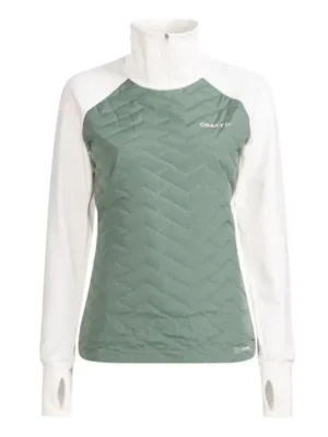 Autentický Mikina CRAFT ADV SubZ Sweater 3 1913622-905626 - zelená, dámská