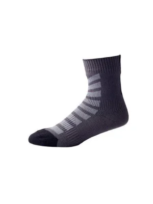 Nejlepší Volba Ponožky SealSkinz  Ankle Socks with Hydrostop - Anthracite / Mid Grey / Black