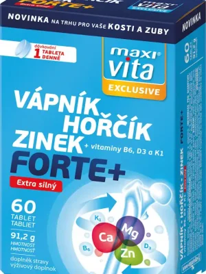 Nakupujte Hned VITAR-Maxivita Vápník, hořčík, zinek, 60 tablet