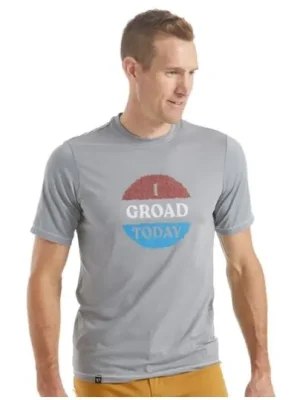 Triko pánské PEARL iZUMi MIDLAND TEE šedé Speciální Cena