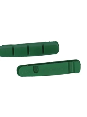 Cenově Výhodný Brzdové gumičky XLC BS-X01 zelené 55mm keramické Shimano 2 páry