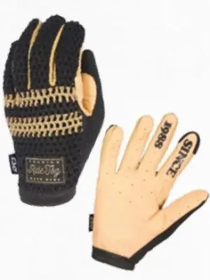 Cenový Hit Rukavice TSG Slim Knit černožluté