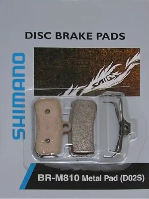 Zlevněný Brzdové destičky Shimano D02S BRM810 Saint kovové