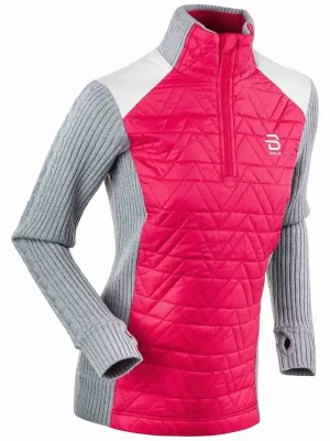Víkendová Akce Svetr BJ Comfy W růžová/bílá 17/18