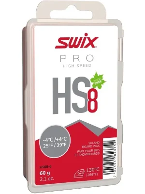 Značkový Vosk SWIX HS08-6 high speed 60g -4/+4°C