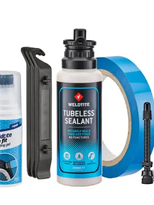 Koupit Online Bezdušový kit Weldtite MTB kompletní