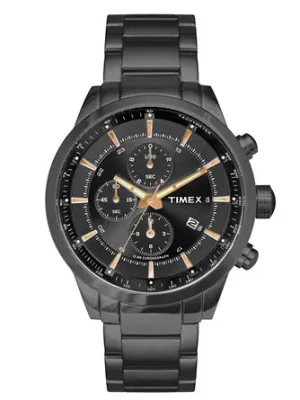 Akční Nabídka Hodinky Timex Chronograph All black